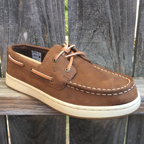 Sperry Top-Sider A/o 2-eye Suede Boat Shoe In Sand (Natural) For Men